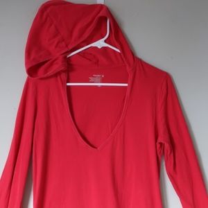 🌺5/$15🌺Sexy Deep plunge hooded v-neck